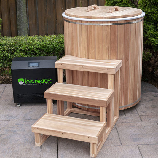 330CP - The Arctic Plunge Tub - Clear Red Cedar