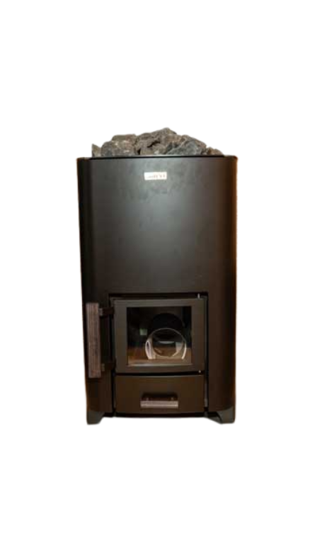 Narvi NC Black Wood Burning Heater